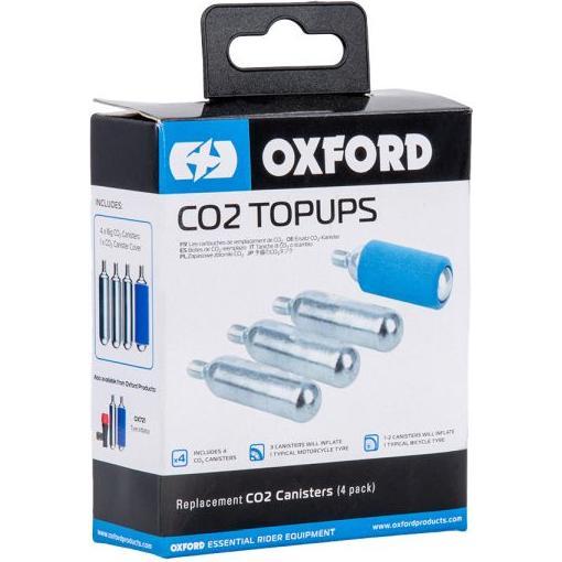 Oxford, Accessori per moto, CO2 Top-ups (4 pack)