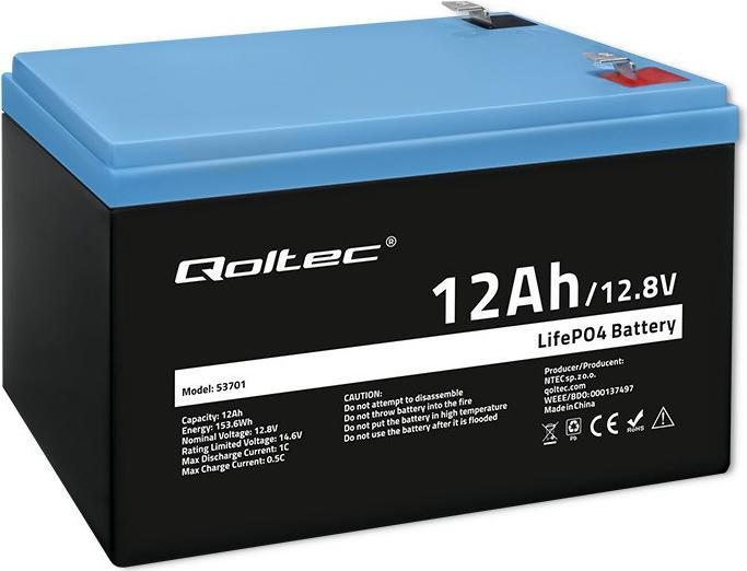 Produktbild Qoltec Versorgungsbatterie (12.80 V, 12 Ah)