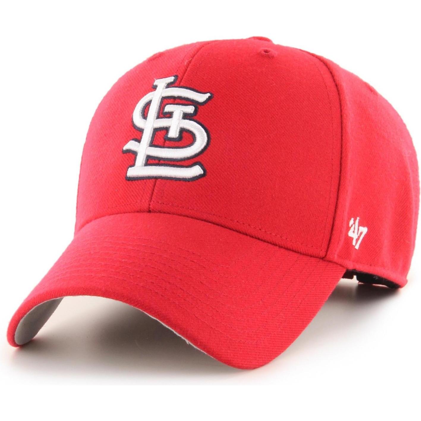 47 Brand, Herren, Cap, Relaxed Fit MLB St. Louis Cardinals, Rot