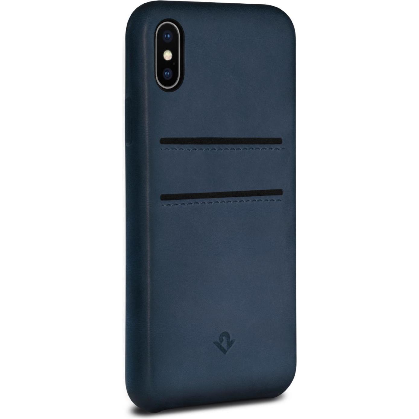 Thumbnail - TwelveSouth Relaxed Leather Case (Apple iPhone X), Smartphone Hülle, Blau