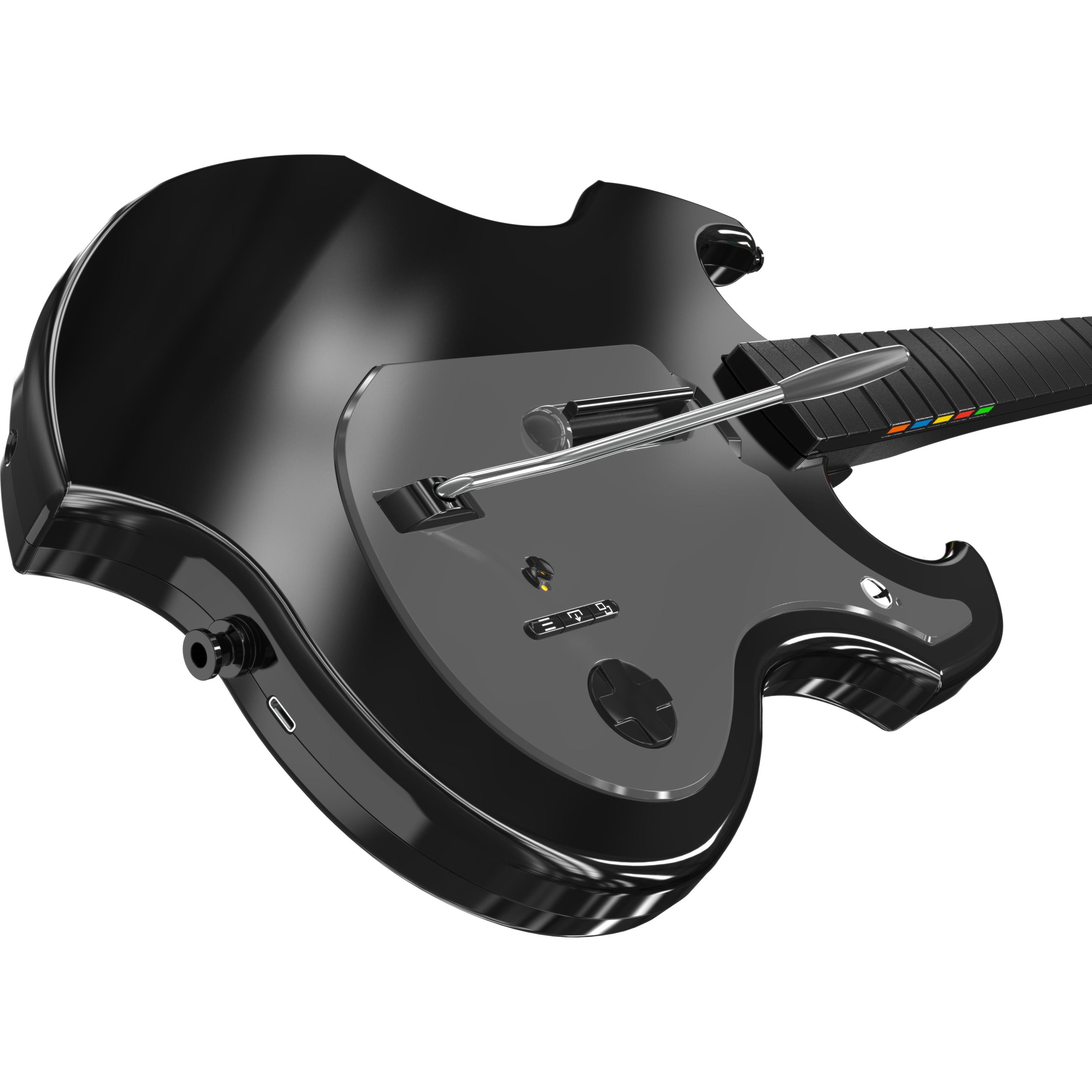 Thumbnail - PDP Riffmaster Wireless Guitar (Xbox Series X, Xbox One S, Xbox Series S, PC), Gaming Controller, Schwarz
