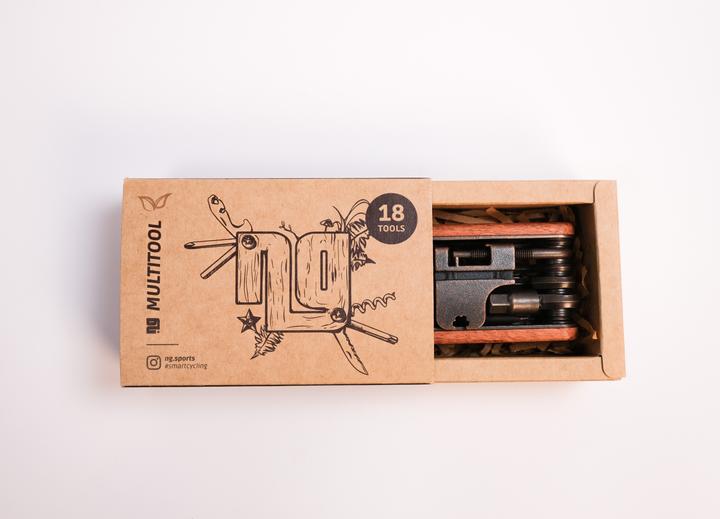 Actual product image NG Sports Outdoor Multitool 19 functions, brown/copper (19 Functions)