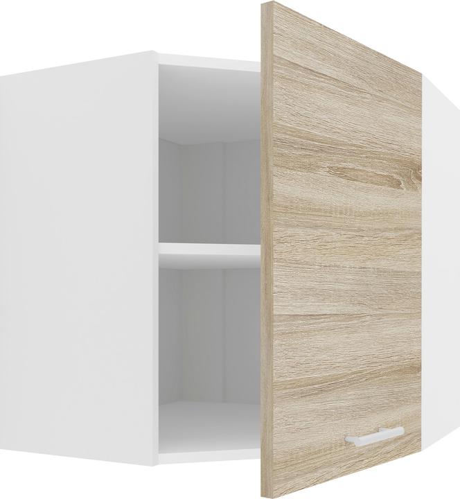 Produktbild VCM Eckschrank Küchenschrank Hängeschrank Küche Küchenmöbel Esilo (60 x 57 x 57 cm)