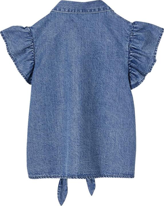 Produktbild Vertbaudet Mädchen Jeansbluse zum Binden (92)