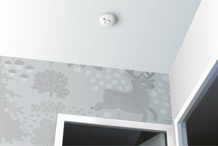 Actual product image Alecto SMART-SMOKE10 Smart Zigbee Rookmelder - 10 jaar sensor - Voldoet aan Europese norm EN14604 - Wit