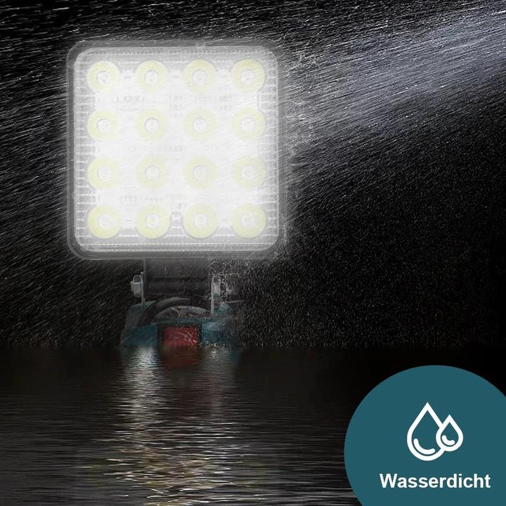 Actual product image Autojare Akku LED Arbeitsleuchte für Makita (3200 lm)