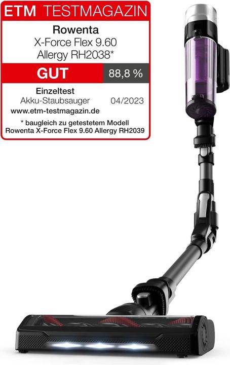 Actual product image Rowenta X-Force Flex 9.60 Allergy