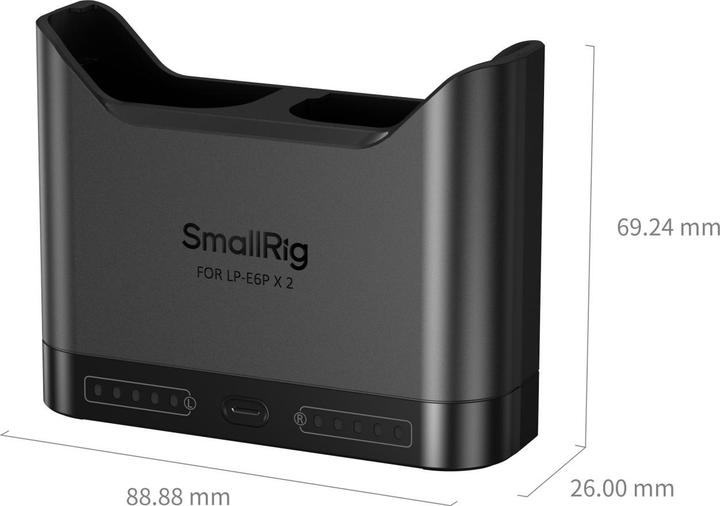 Produktbild SmallRig 5490 Camera Battery Charger for LP-E6P (Kamera Akku Ladegerät)