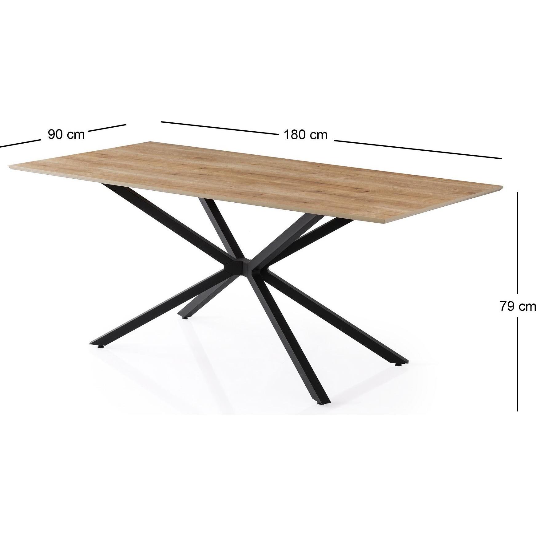 Hanah Home, Esstisch, Nox