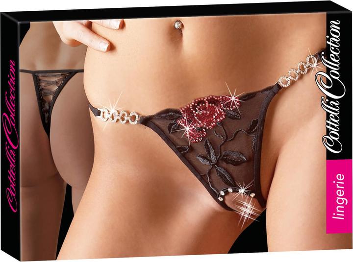 Produktbild Cottelli Collection String Rose ouvert (M, S)