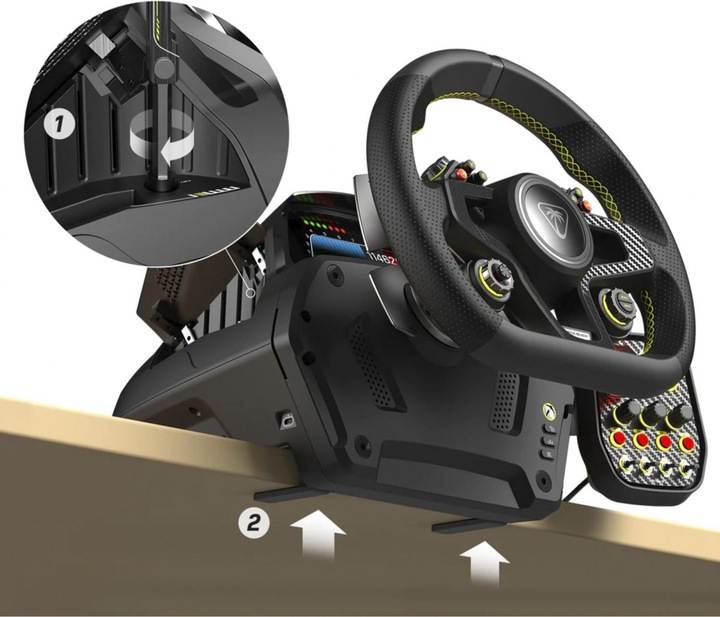 Actual product image Turtle Beach Velocity One Race Wheel & Pedal System (PC, Xbox One X, Xbox One S)