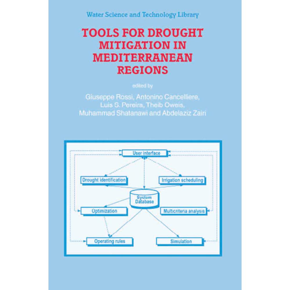 Tools for Drought Mitigation in Mediterranean Regions, Fachbücher von Giuseppe Rossi, L. S. Pereira, Theib Oweis, Antoni...