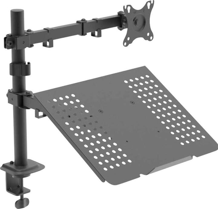 Immagine prodotto Akyga AK-MB-04 Supporto da tavolo per monitor 81,3 cm (32") Nero Inclinabile, ruotabile (Tavolo, 32.01", 10 kg)