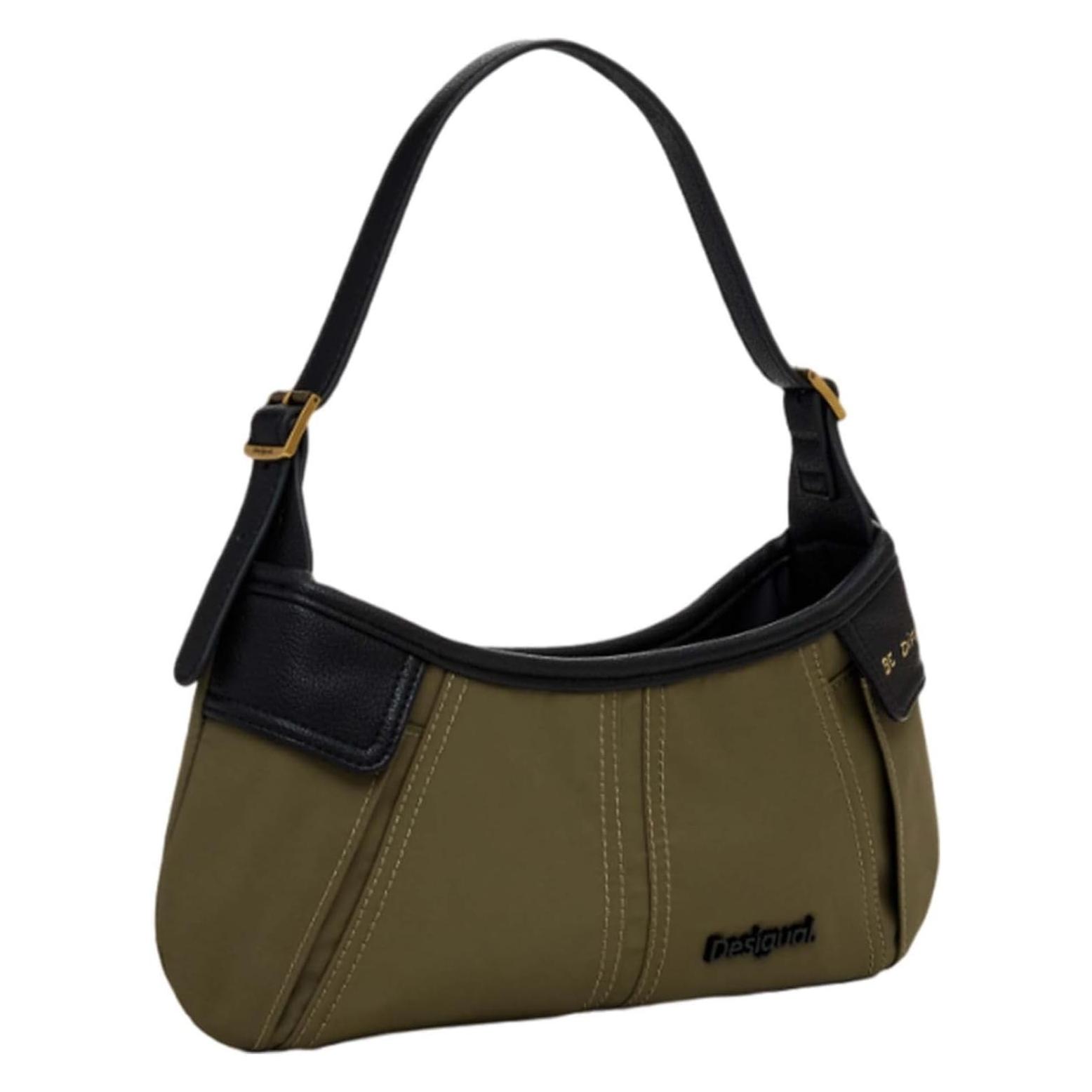 Desigual, Damen, Handtasche, Borsa A Spalla Ferrol Hopper, Grün