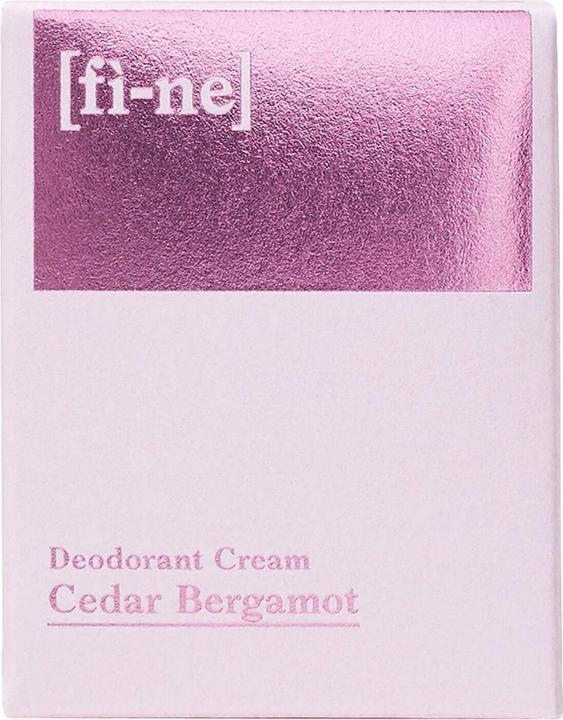 Actual product image [fì-ne] Cedar Bergamot - Deodorant Cream (Crème)