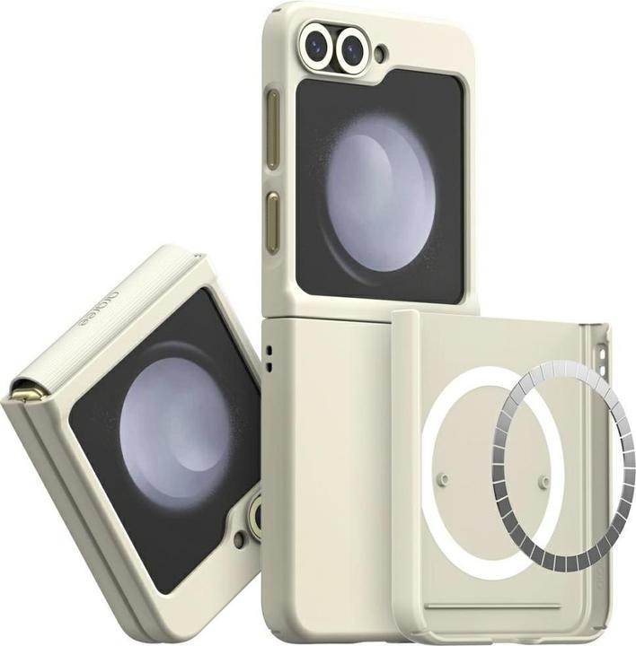 Productafbeelding Araree Case Aero Flex M MagSafe for Samsung Galaxy Z Flip6 / Z Flip7 FE cream (Samsung Galaxy Z Flip6, Samsung Galaxy Z Flip7 FE)