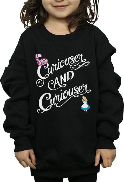 Produktbild Disney Mädchen Alice im Wunderland Curiouser Sweatshirt (152, 158)