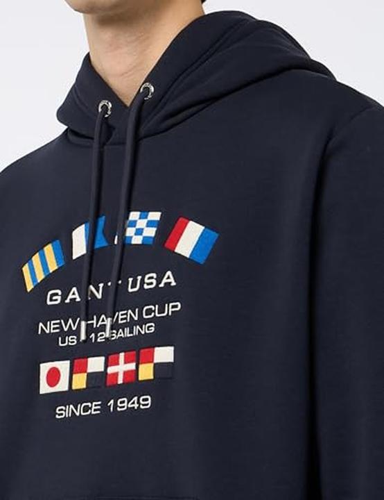 Produktbild GANT Graphik Sweathoodie mit Logo und hohem Baumwollanteil (XL)