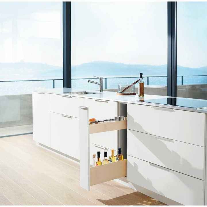 Actual product image Blum MOVENTO full-extension runner, BLUMOTION 760 H, floor-mounted