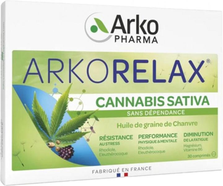 Actual product image Arkopharma Arkor Relax Tablets