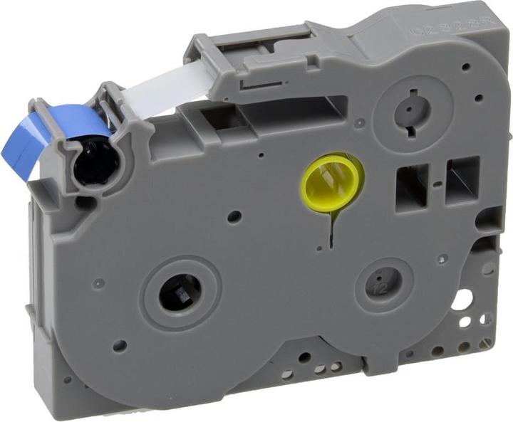 Image du produit G&G Couleur de la bande : bleu Couleur de la police : blanc 12 mm 8 m (1.20 cm, Blanc, Bleu)