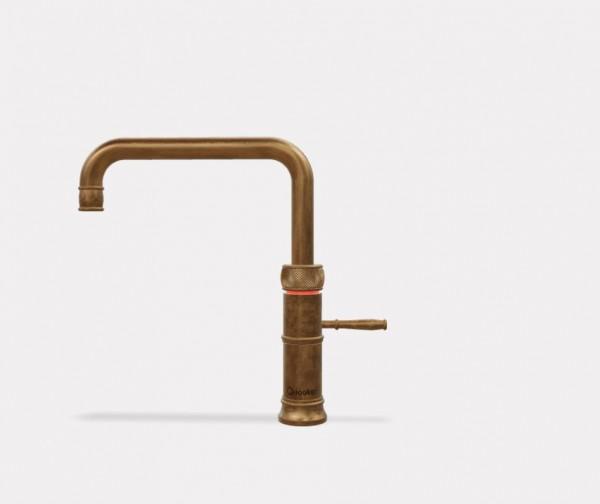 Produktbild Quooker - Wasserhahn Classic Fusion Square COMBI+ Messing Patina