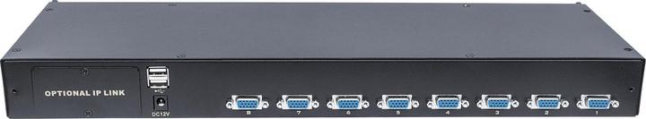 Immagine prodotto Intellinet Switch KVM modulare a 8 porte con interfaccia VGA Da usare con console LCD montate su rack 50803...