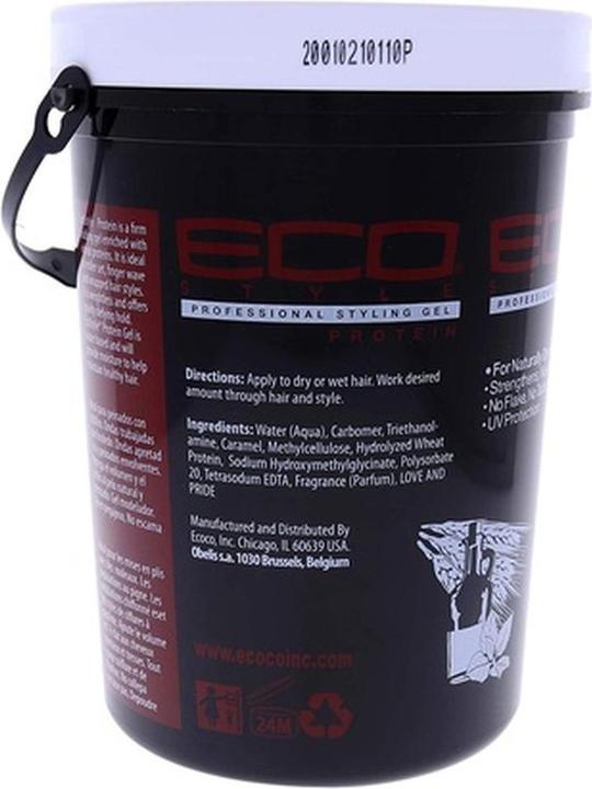 Eco Style ECOCO Gel Black 80 Ounce (Haargel, 2360 ml)