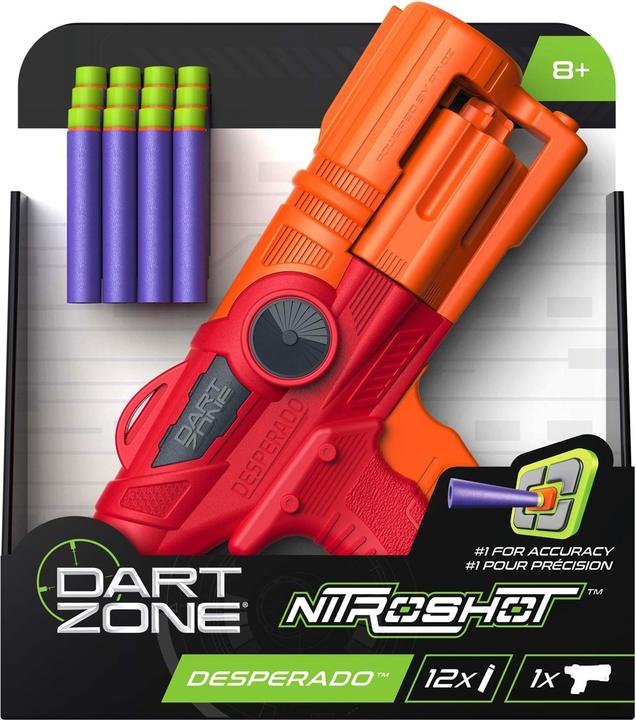 Actual product image Dart Zone Kompakter Revolver mit Double-Action-Abzug