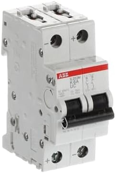 Immagine prodotto ABB LS S202M-K6UC Interruttore automatico K-Char., 10kA, 6A, 2P