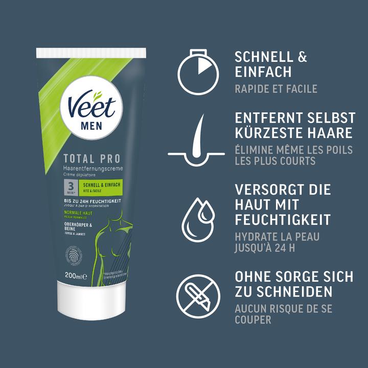 Immagine prodotto Veet Crema per la rimozione dei capelli (200 ml, 1 x, 240 g)