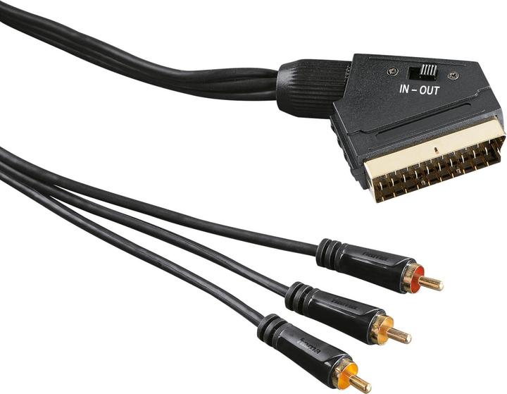 Produktbild Hama Scart — 3x Cinch (RCA) (1.50 m, Scart)
