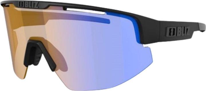Bliz Matrix Small Nano Optics Nordic Light (Matt Black, Coral w blue multi)
