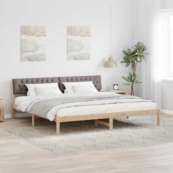 Image du produit vidaXL Plattformbettgestell (200 x 200 cm)