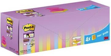 Actual product image Post-it Super Sticky Z-Notes 20 + 4 (8 x 8 x 25 cm)