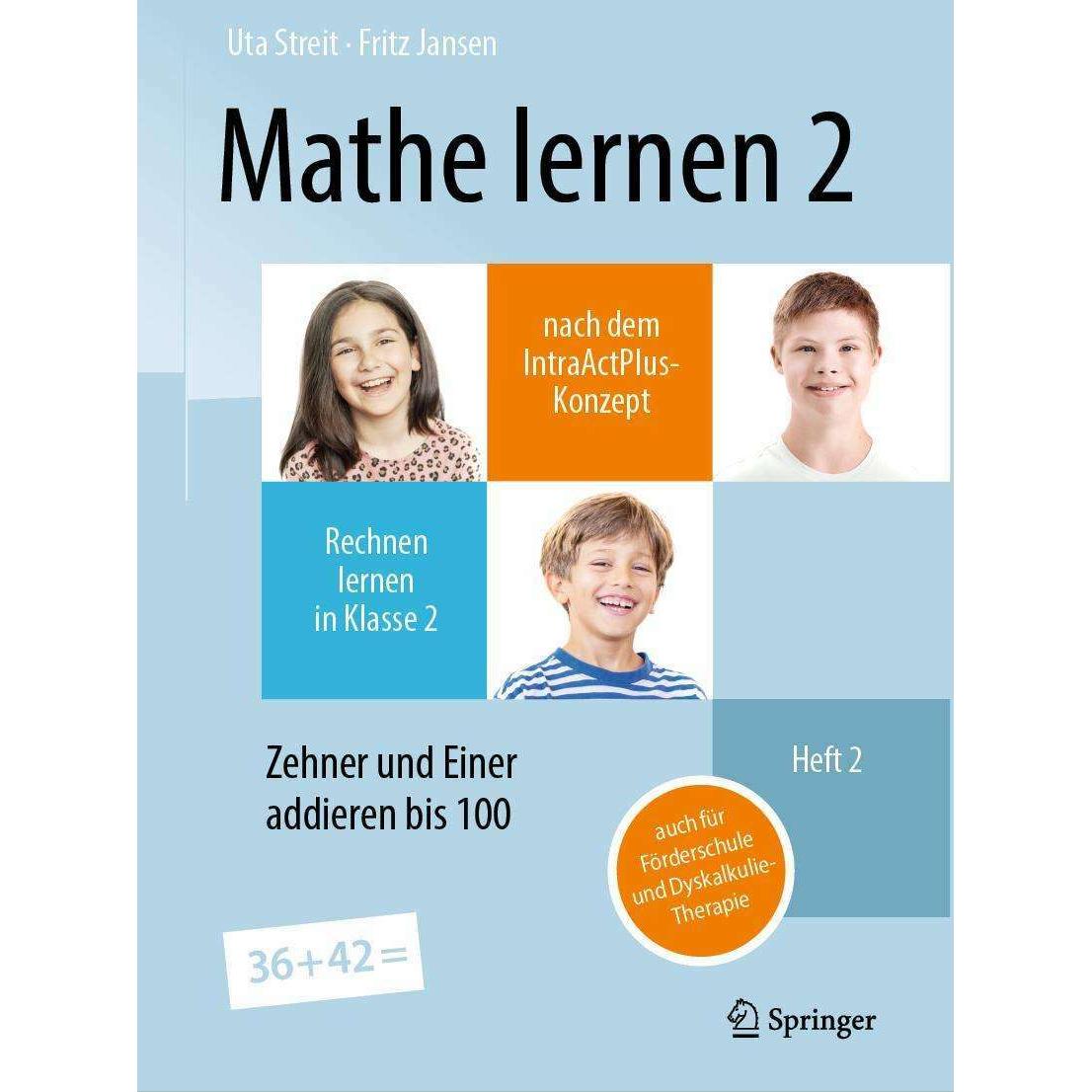 Mathe lernen 2 nach dem IntraActPlus-Konzept, Fachbücher von Uta Streit, Fritz Jansen