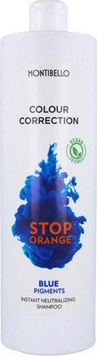 Produktbild Montibello Farbkorrektur Stop Orange Shampoo 1000ml (1000 ml, Flüssiges Shampoo)