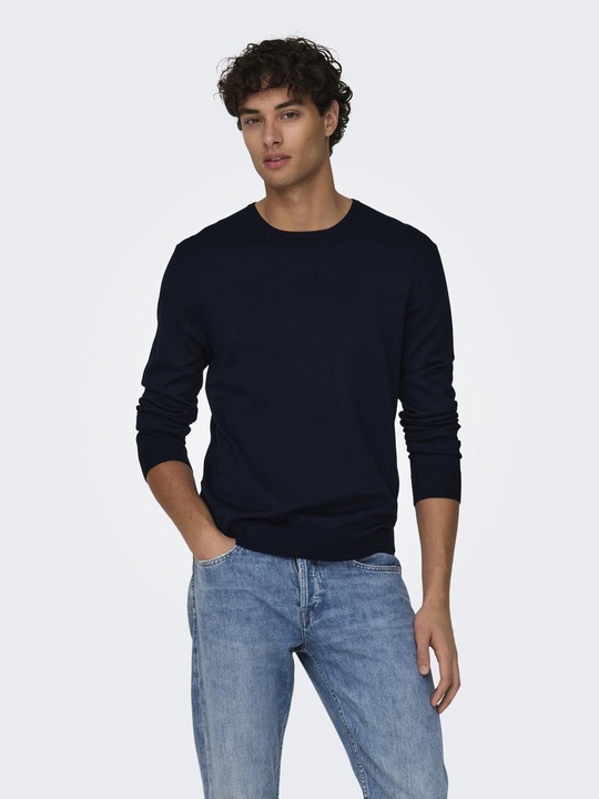 Actual product image Only & Sons Plain knitted sweater (XS)