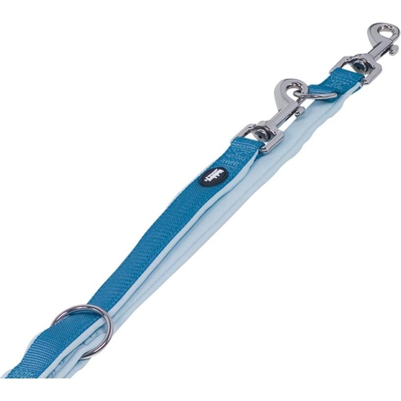 Nobby Classic Preno Laisse d'Entrainement pour Chien Bleu Clair 200 cm/20-25 mm