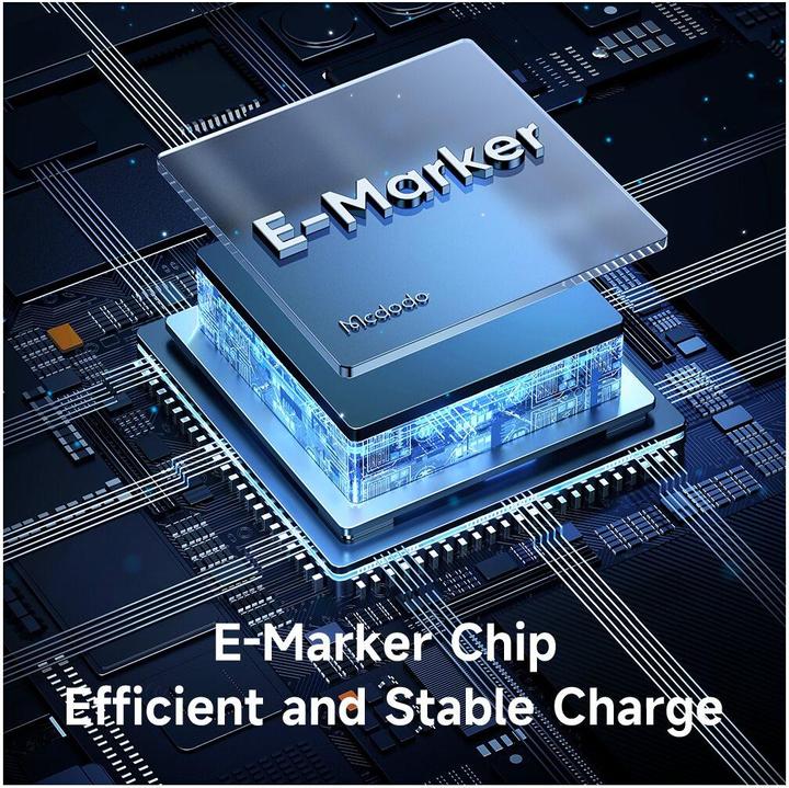 Image du produit Mcdodo Kit 2 en 1, USB-C vers USB-C & MagSafe 3 (2 m, 240 W)