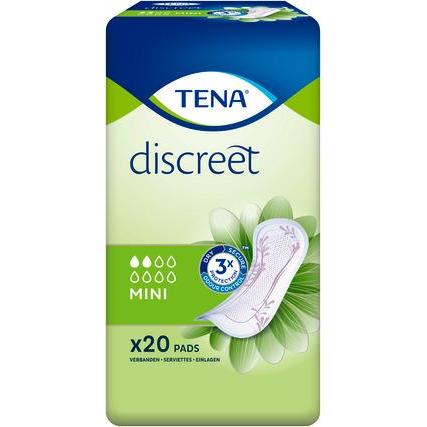 Thumbnail - Tena, Inkontinenzhygiene, DISCREET compresa incontinencia mini 12 uds (20 x, Mini)