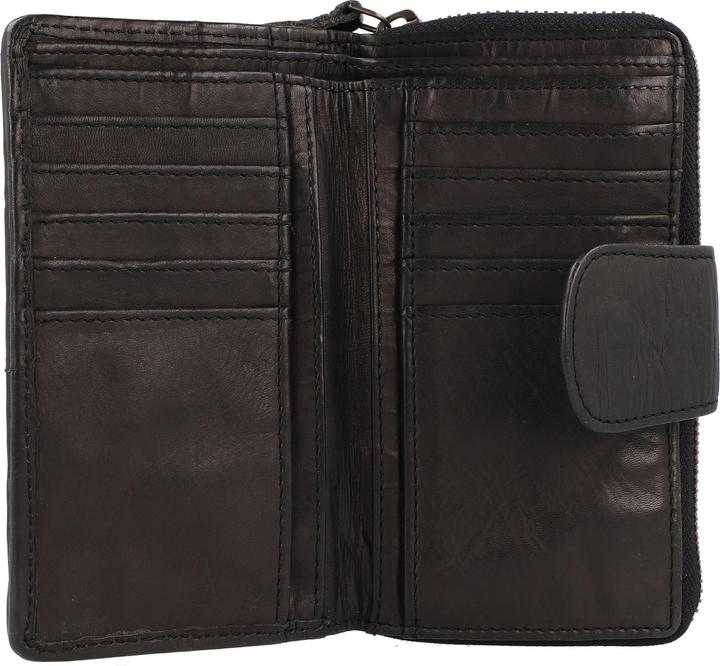 Actual product image Harbour 2nd Soft Weaving Lucinda wallet leather 16 cm