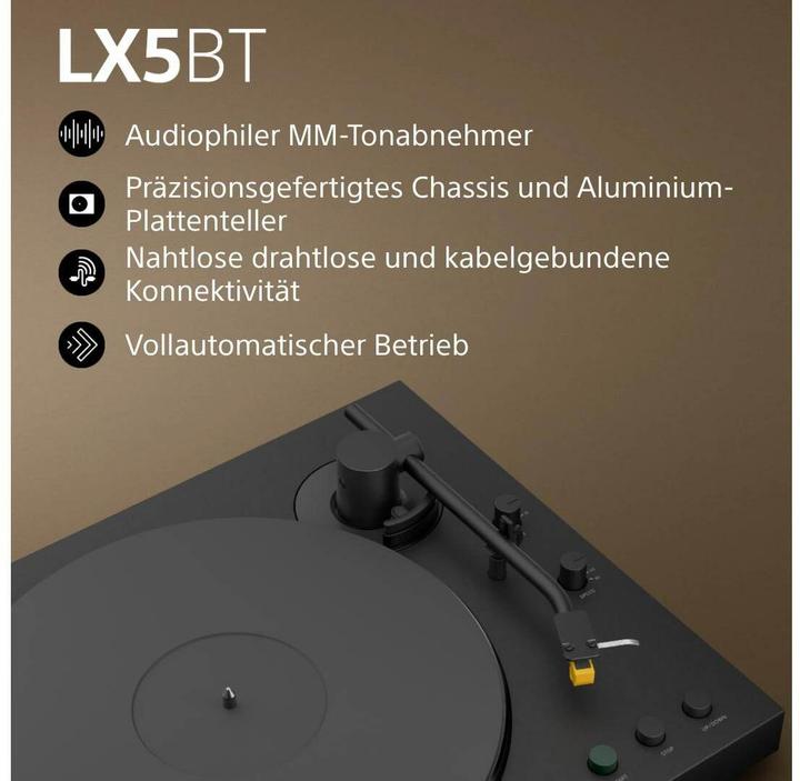 Actual product image Sony PS-LX5BT (Automatic)