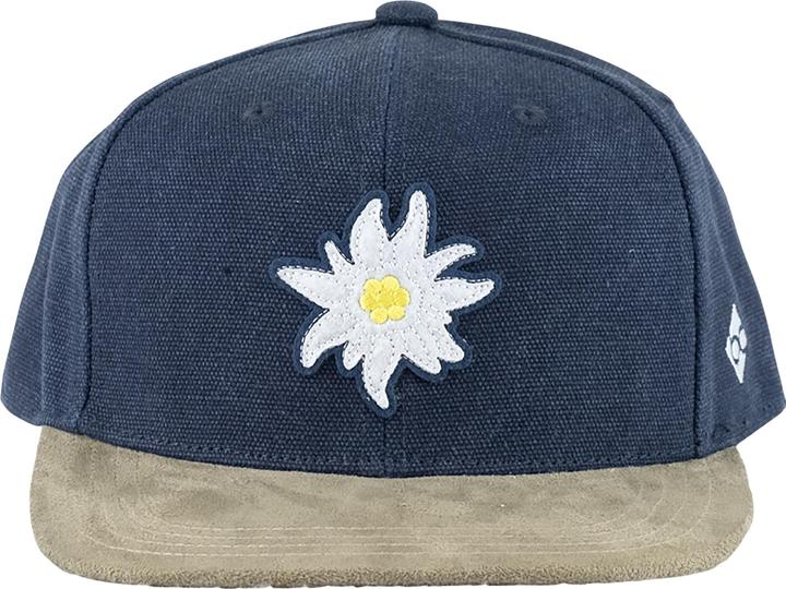 Produktbild Bavarian Caps Edelweiss: Filzapplique Snapback (One Size)