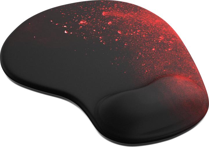 Actual product image Titanwolf Gaming mouse pad, with ergonomic wrist rest, office mouse pad with gel padding
