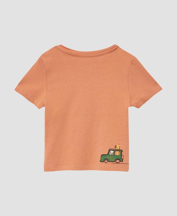 Produktbild S.Oliver T-Shirt Baumwoll-T-Shirt mit Print und Stickerei (68)