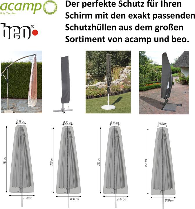 Actual product image Beo Garden Parasol 240cm (2.40 m)
