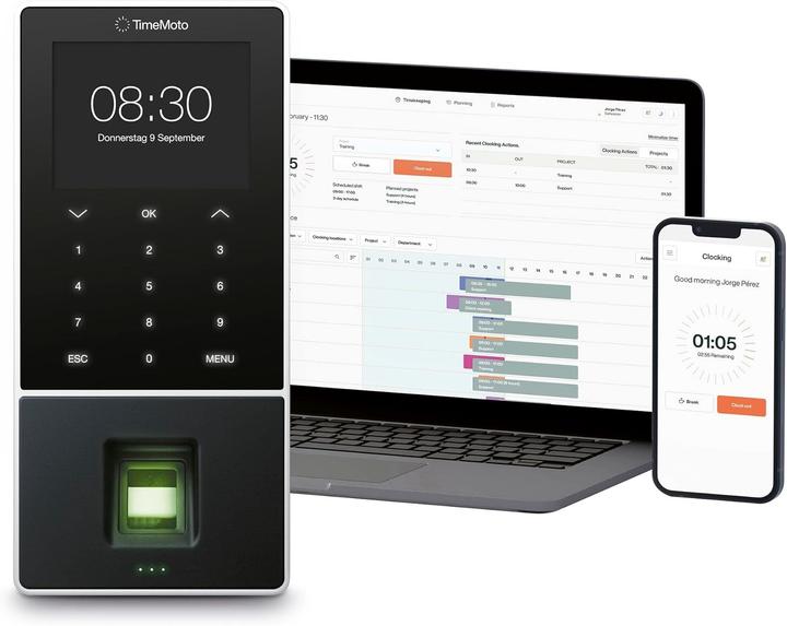 Produktbild Safescan TimeMoto TM-828 SC