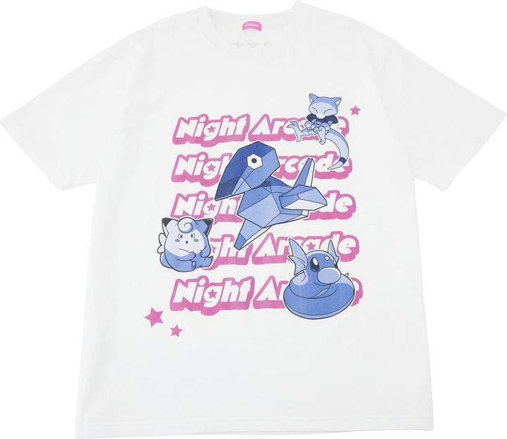 Immagine prodotto Pokémon T-shirt Night Arcade White Gratis (M)