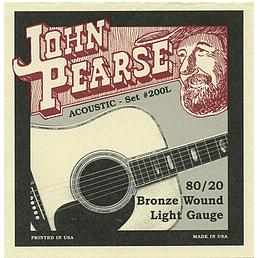 John Pearse J. Pearse 200 L Bronze 012/053, Saiten